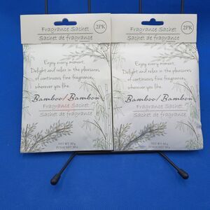 Greenbrier Bamboo Fragrance Sachet Lot of 4 Home Air Freshener 30g Each